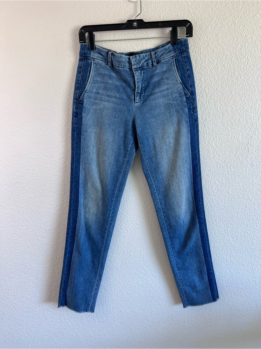 Vince‎ Women's Strapping Pant Slim Jeans Tapered in Sunset Blvd Denim Blue